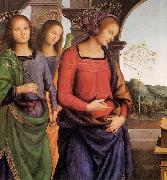 The Vision of St Bernard Pietro Perugino